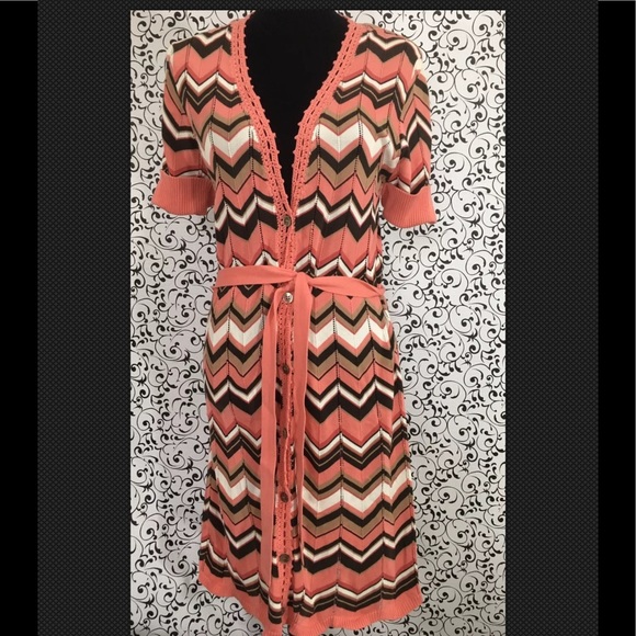 Beth Bowley Dresses & Skirts - Beth Bowley Chevron Knit dress